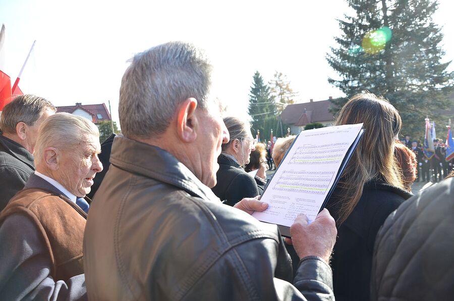 Święto Niepodległości w Pierzchowie i Niegowici. Fot. Janusz Ślęzak (IPN)