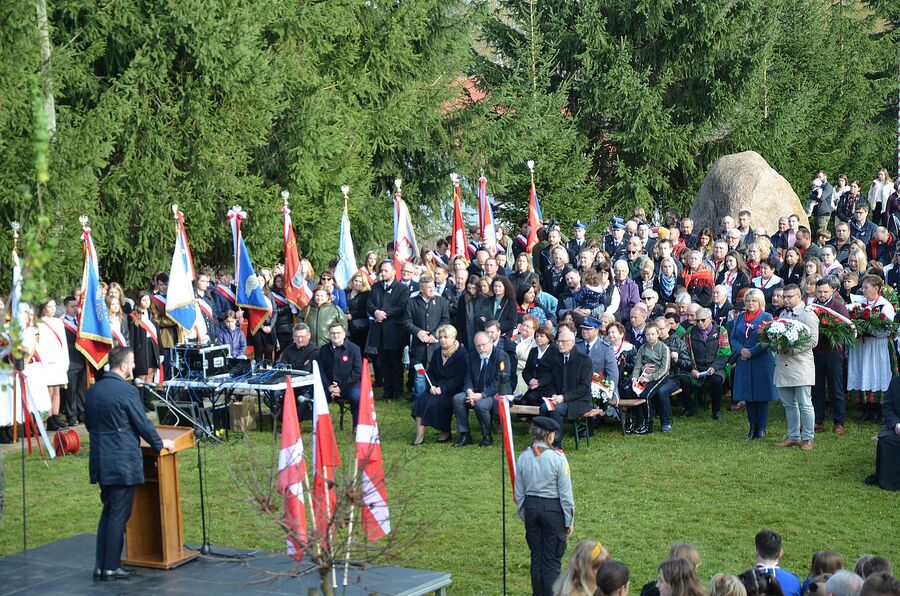Święto Niepodległości w Pierzchowie i Niegowici. Fot. Janusz Ślęzak (IPN)