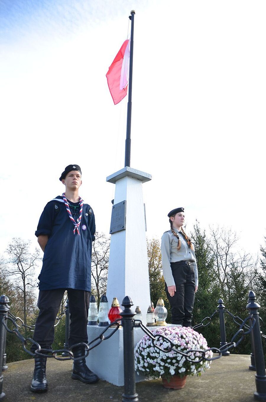 Święto Niepodległości w Pierzchowie i Niegowici. Fot. Janusz Ślęzak (IPN)