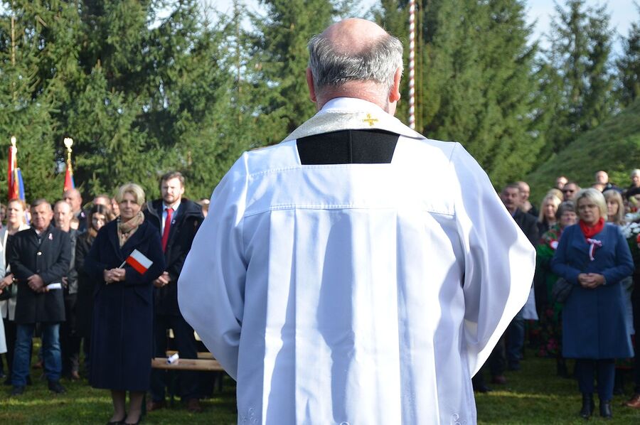 Święto Niepodległości w Pierzchowie i Niegowici. Fot. Janusz Ślęzak (IPN)