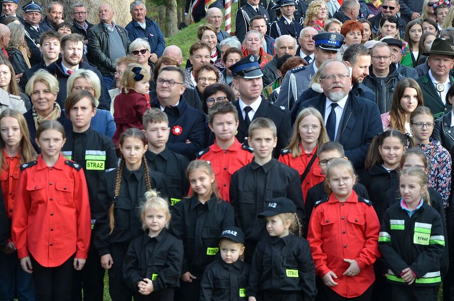 Święto Niepodległości w Pierzchowie i Niegowici. Fot. Janusz Ślęzak (IPN)