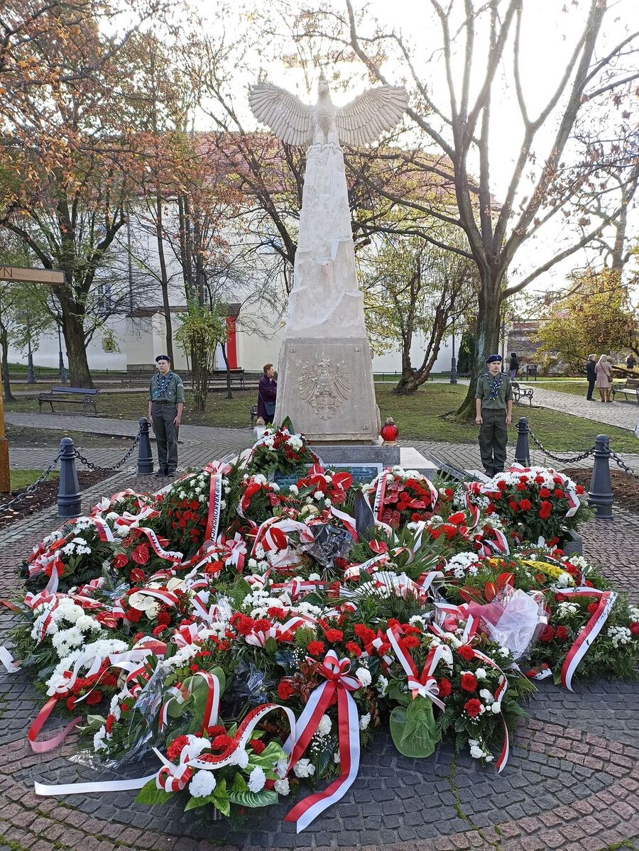 Uroczystości 11 listopada w Wieliczce