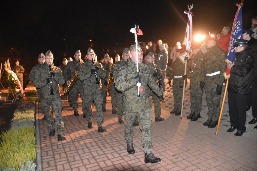 Uroczystość poświęcenia nowego nagrobka Bolesława Zmysły