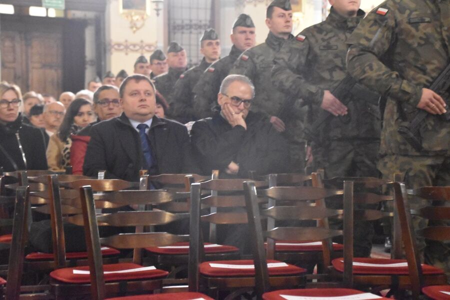 Uroczystość poświęcenia nowego nagrobka Bolesława Zmysły