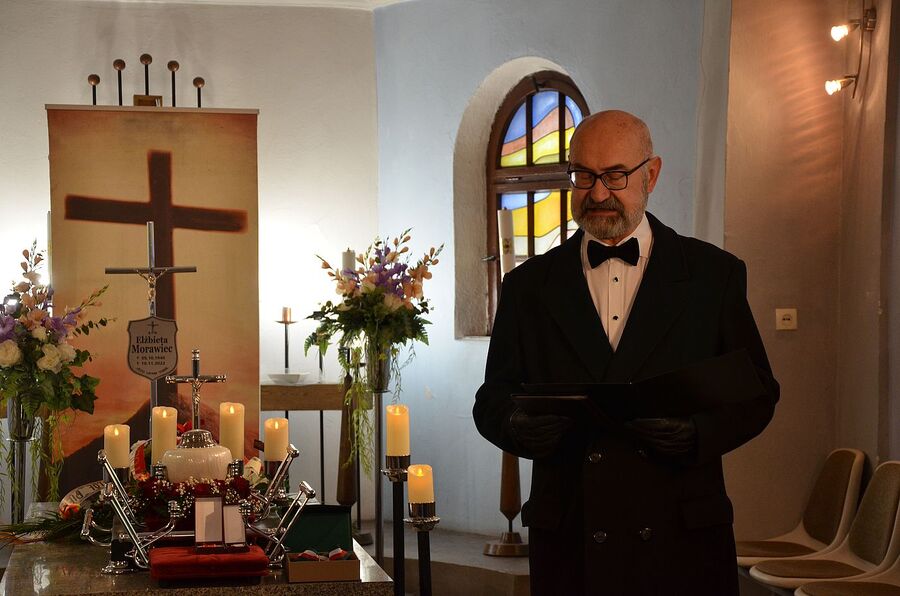 Ostatnie pożegnanie Elżbiety Morawiec. Fot. Janusz Ślęzak (IPN)