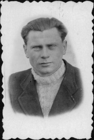 Józef Kozioł, fotografia z akt funkcjonariusza MO z 1945 r. Fot. ze zbiorów IPN