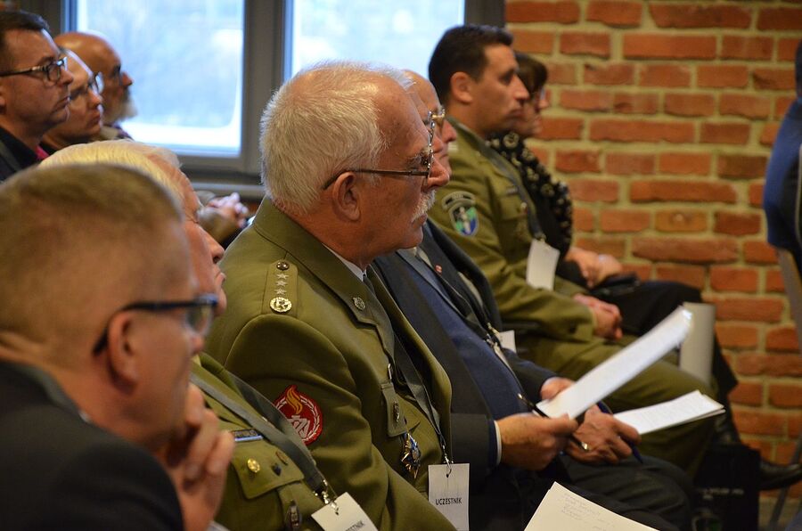 Kraków. Konferencja w 81. rocznicę śmierci marsz. Edwarda Śmigłego-Rydza. Fot. Janusz Ślęzak (IPN)