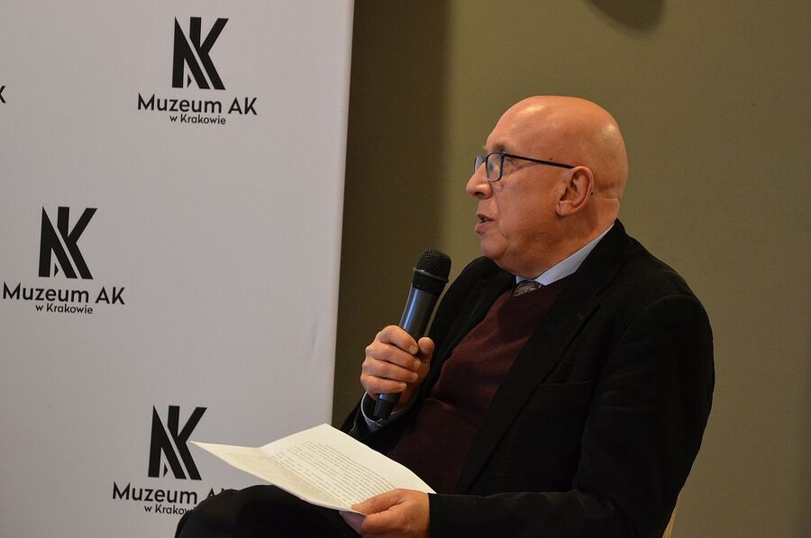 Kraków. Konferencja w 81. rocznicę śmierci marsz. Edwarda Śmigłego-Rydza. Fot. Janusz Ślęzak (IPN)