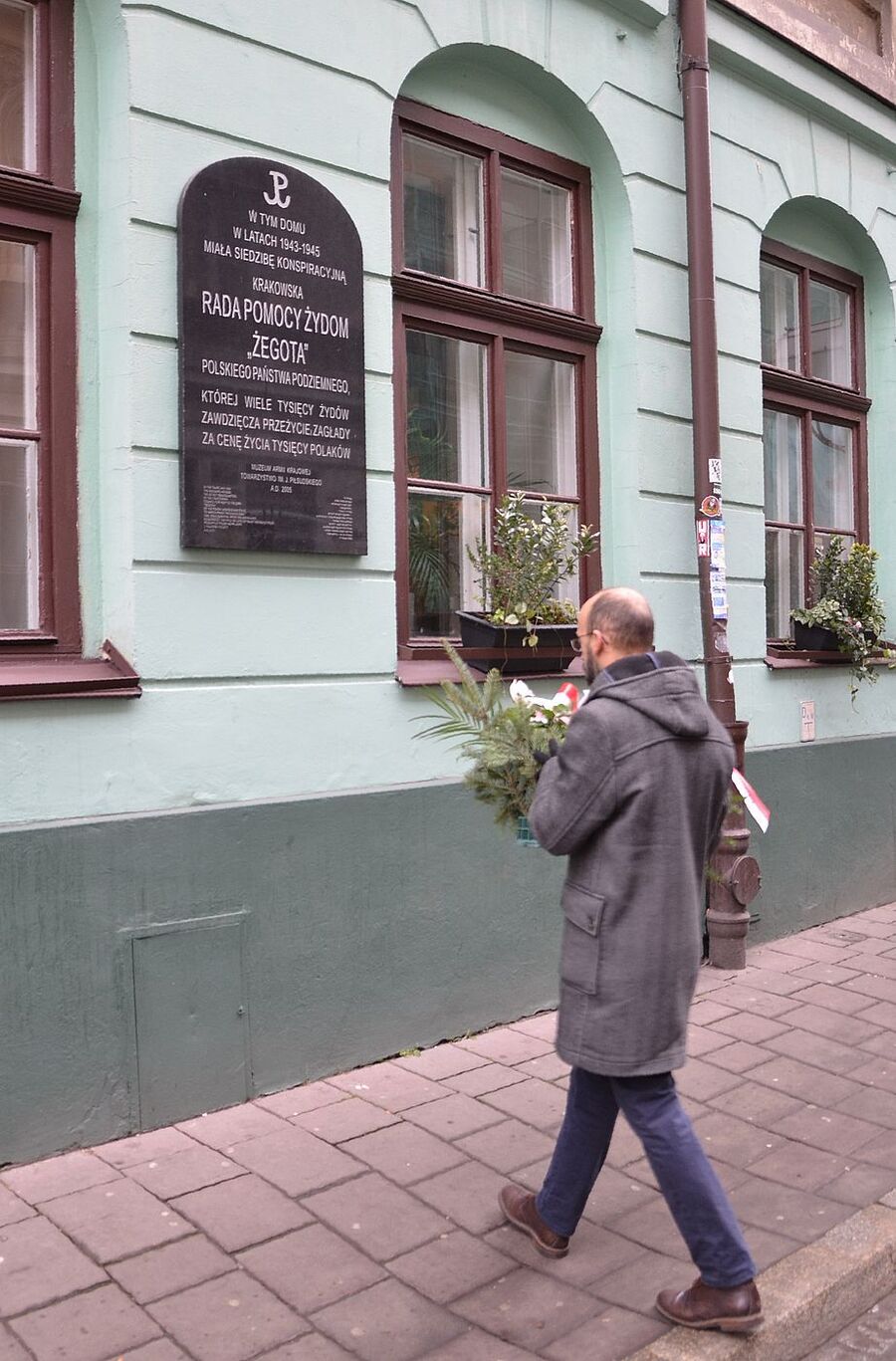 Kraków. 80. rocznica powołania „Żegoty”. Fot. Janusz Ślęzak (IPN)