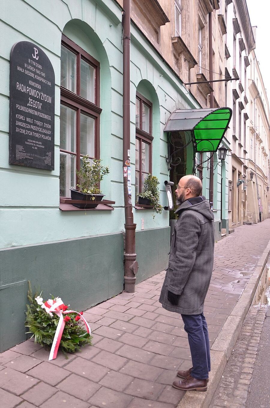 Kraków. 80. rocznica powołania „Żegoty”. Fot. Janusz Ślęzak (IPN)