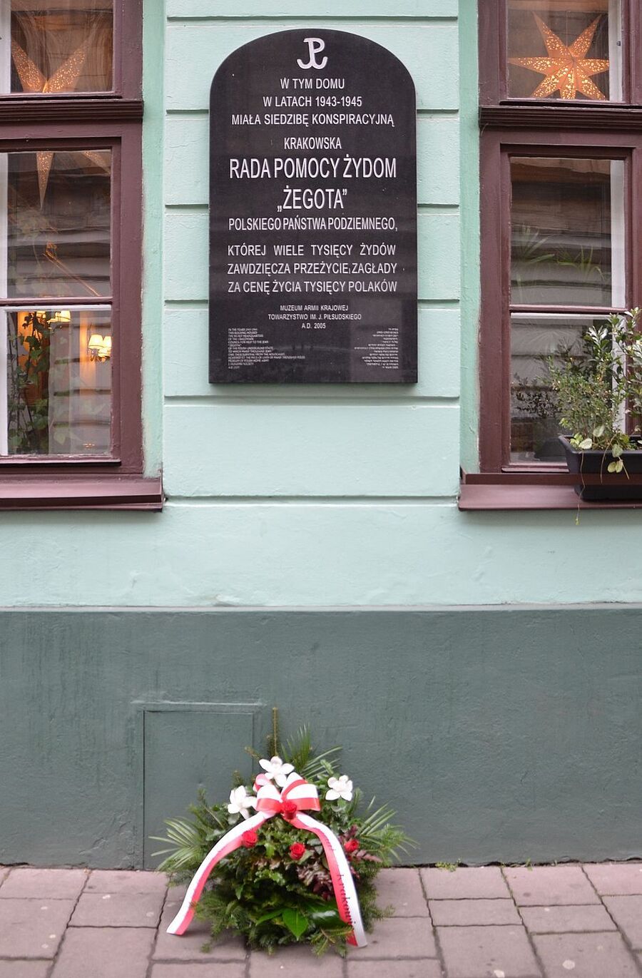 Kraków. 80. rocznica powołania „Żegoty”. Fot. Janusz Ślęzak (IPN)