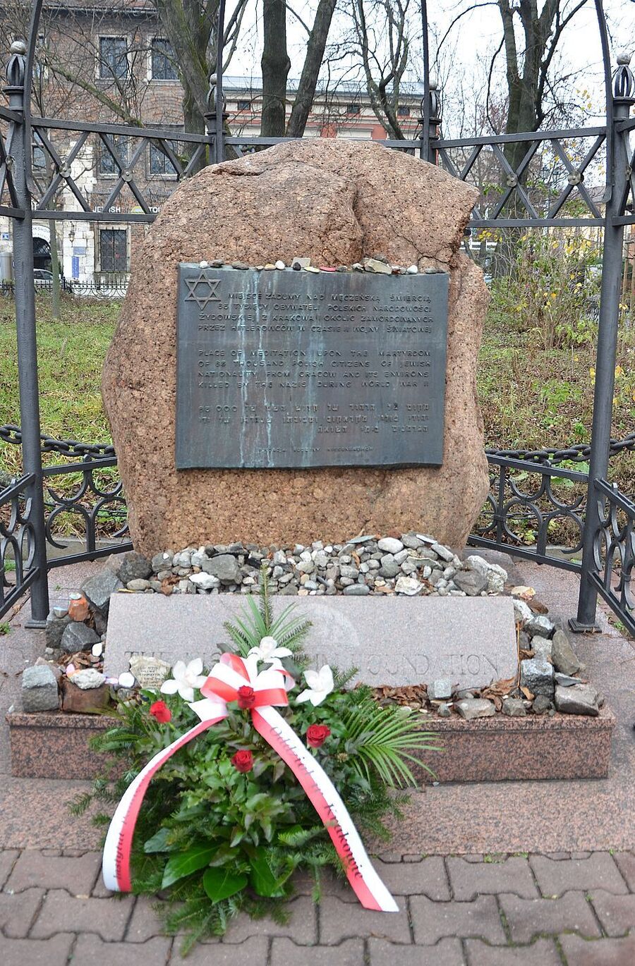 Kraków. 80. rocznica powołania „Żegoty”. Fot. Janusz Ślęzak (IPN)