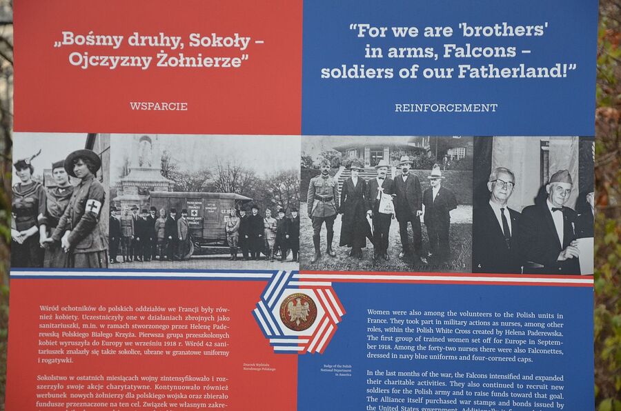 Kraków. Wystawa o Sokolstwie Polskim w Ameryce. Fot. Janusz Ślęzak (IPN)