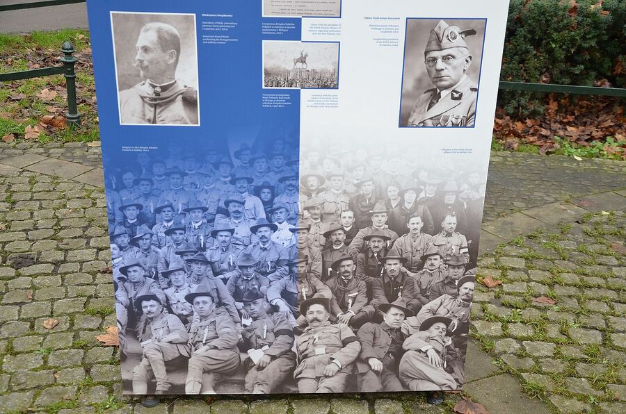 Kraków. Wystawa o Sokolstwie Polskim w Ameryce. Fot. Janusz Ślęzak (IPN)