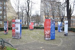 Kraków. Wystawa o Sokolstwie Polskim w Ameryce. Fot. Janusz Ślęzak (IPN)