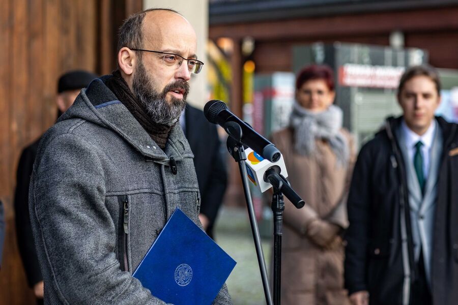 Wystawa IPN w Miasteczku Galicyjskim. Fot. Muzeum Okręgowe w Nowym Sączu