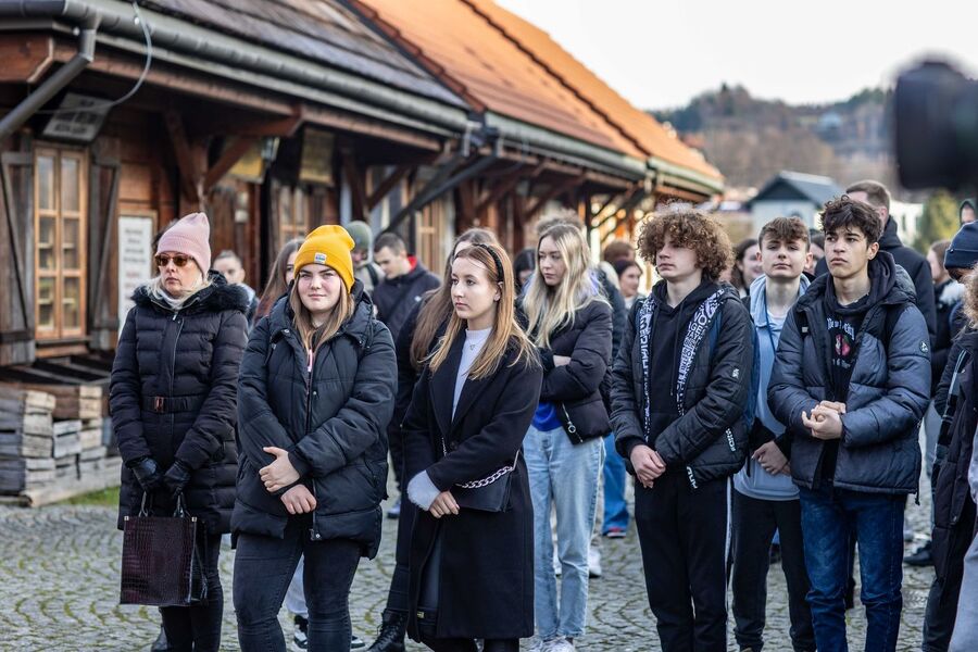 Wystawa IPN w Miasteczku Galicyjskim. Fot. Muzeum Okręgowe w Nowym Sączu
