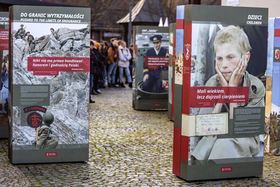 Wystawa IPN w Miasteczku Galicyjskim. Fot. Muzeum Okręgowe w Nowym Sączu