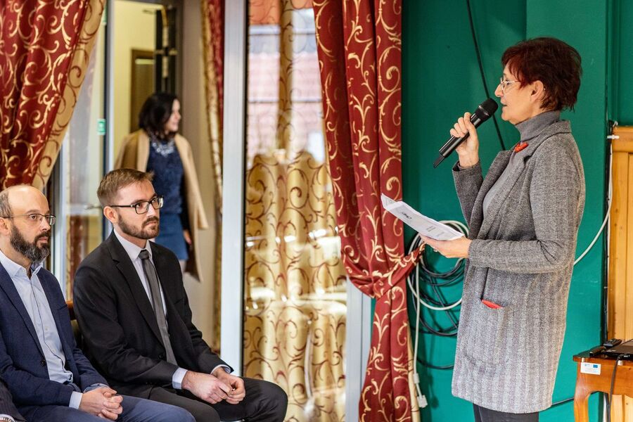 Prelekcje w Miasteczku Galicyjskim. Fot. Muzeum Okręgowe w Nowym Sączu