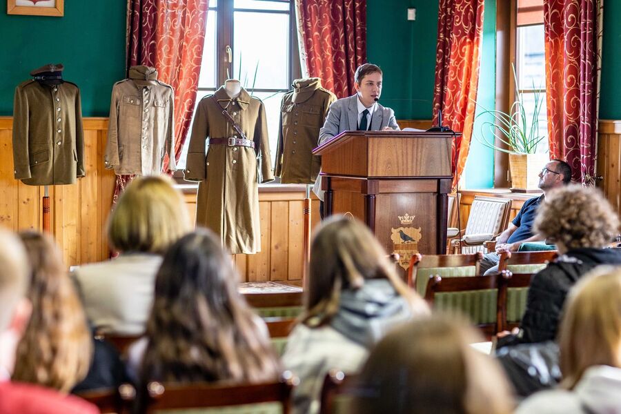 Prelekcje w Miasteczku Galicyjskim. Fot. Muzeum Okręgowe w Nowym Sączu