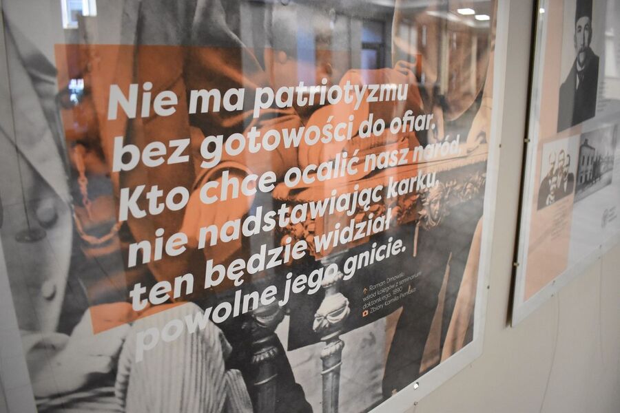 Wystawa o Romanie Dmowskim. Fot. Dariusz Skrzyniarz (IPN)