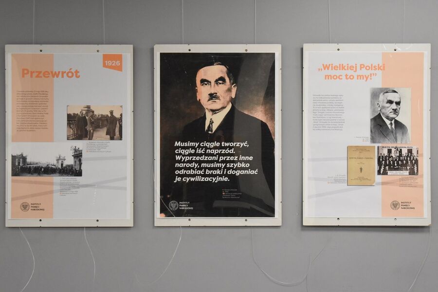 Wystawa o Romanie Dmowskim. Fot. Dariusz Skrzyniarz (IPN)