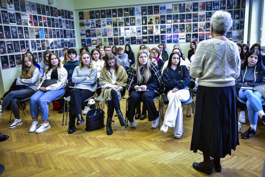 Warsztaty „FKL Ravensbrück. Historia i piętno”. Fot. Agnieszka Masłowska (IPN)