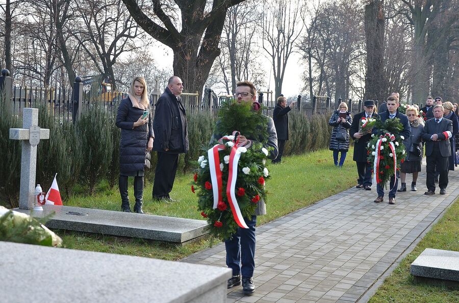 Panteon Żołnierzy Niezłomnych na cmentarzu komunalnym w Wadowicach. Fot. Janusz Ślęzak (IPN)
