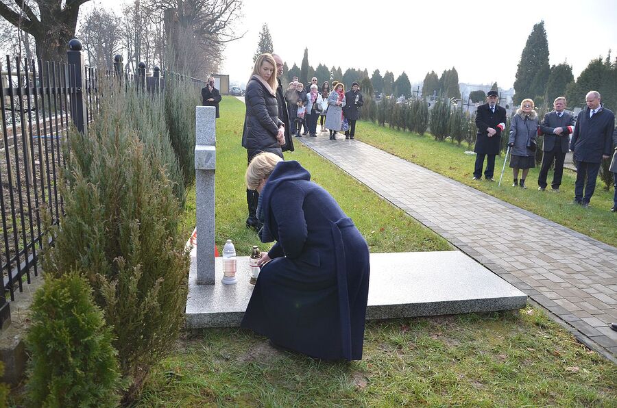 Panteon Żołnierzy Niezłomnych na cmentarzu komunalnym w Wadowicach. Fot. Janusz Ślęzak (IPN)