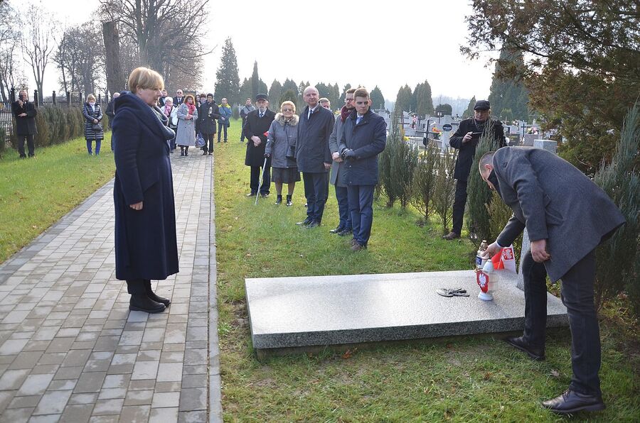 Panteon Żołnierzy Niezłomnych na cmentarzu komunalnym w Wadowicach. Fot. Janusz Ślęzak (IPN)
