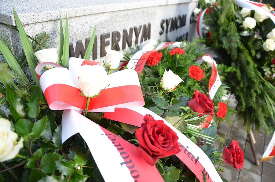 Panteon Żołnierzy Niezłomnych na cmentarzu komunalnym w Wadowicach. Fot. Janusz Ślęzak (IPN)