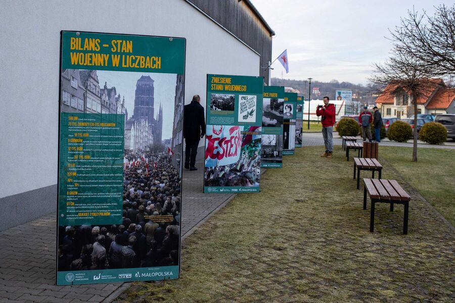 Wystawa o stanie wojennym w Podegrodziu. Fot. Muzeum Okręgowe w Nowym Sączu