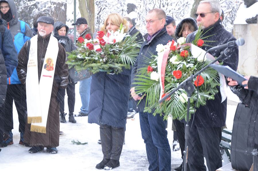 Kraków. 28. rocznica śmierci gen. Maczka. Fot. Janusz Ślęzak (IPN)