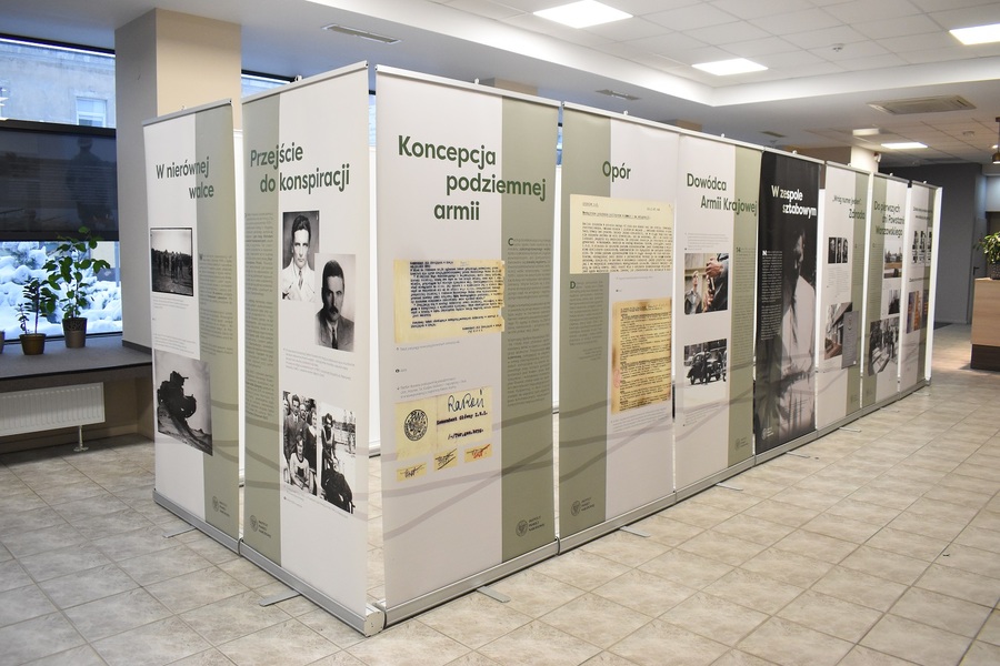 Wystawa o Stefanie Roweckim „Grocie”. Fot. Dariusz Skrzyniarz (IPN)