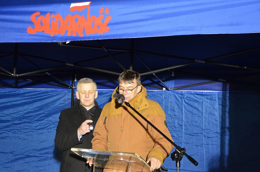 Dzień Pamięci Ofiar Stanu Wojennego. Uroczystości w Krakowie. Fot. Janusz Ślęzak (IPN)