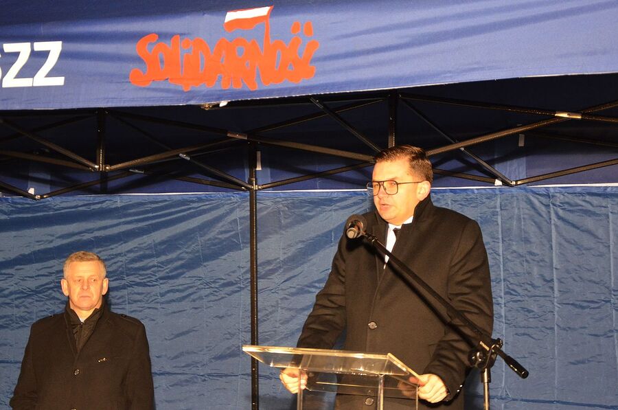 Dzień Pamięci Ofiar Stanu Wojennego. Uroczystości w Krakowie. Fot. Janusz Ślęzak (IPN)