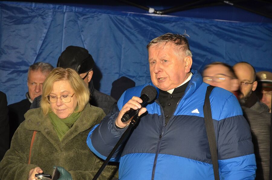 Dzień Pamięci Ofiar Stanu Wojennego. Uroczystości w Krakowie. Fot. Janusz Ślęzak (IPN)