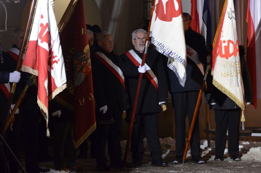 Dzień Pamięci Ofiar Stanu Wojennego. Uroczystości w Krakowie. Fot. Janusz Ślęzak (IPN)