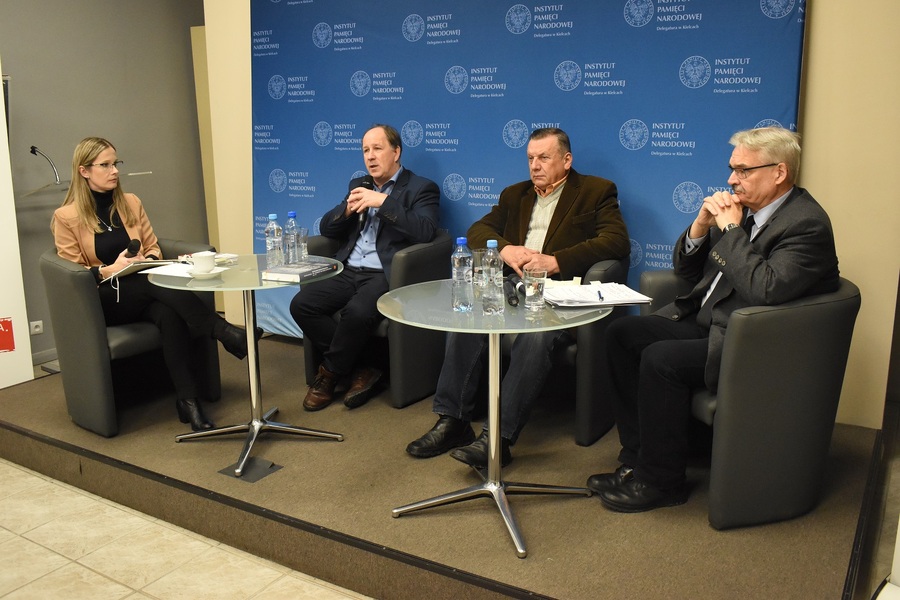 Czy SB rozpracowała „Solidarność”? Dyskusja w Kielcach. Fot. Dariusz Skrzyniarz (IPN)