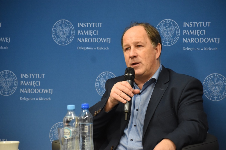 Czy SB rozpracowała „Solidarność”? Dyskusja w Kielcach. Fot. Dariusz Skrzyniarz (IPN)