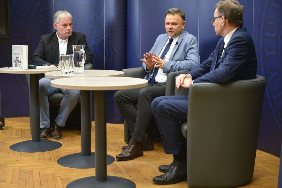 Spotkanie na „Przystanku Historia” IPN w Krakowie poświęcone słownikowi inteligencji polskiej w ZSRS. Fot. Roksana Szczypta-Szczęch