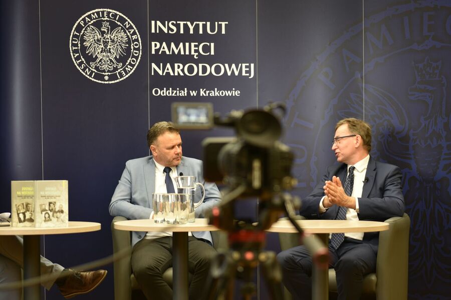 Spotkanie na „Przystanku Historia” IPN w Krakowie poświęcone słownikowi inteligencji polskiej w ZSRS. Fot. Roksana Szczypta-Szczęch