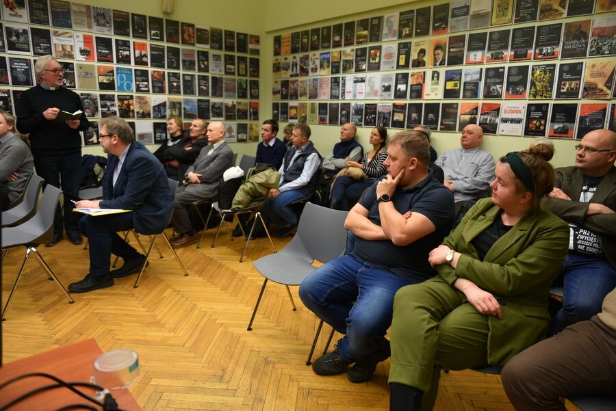 Spotkanie na „Przystanku Historia” IPN w Krakowie poświęcone słownikowi inteligencji polskiej w ZSRS. Fot. Roksana Szczypta-Szczęch