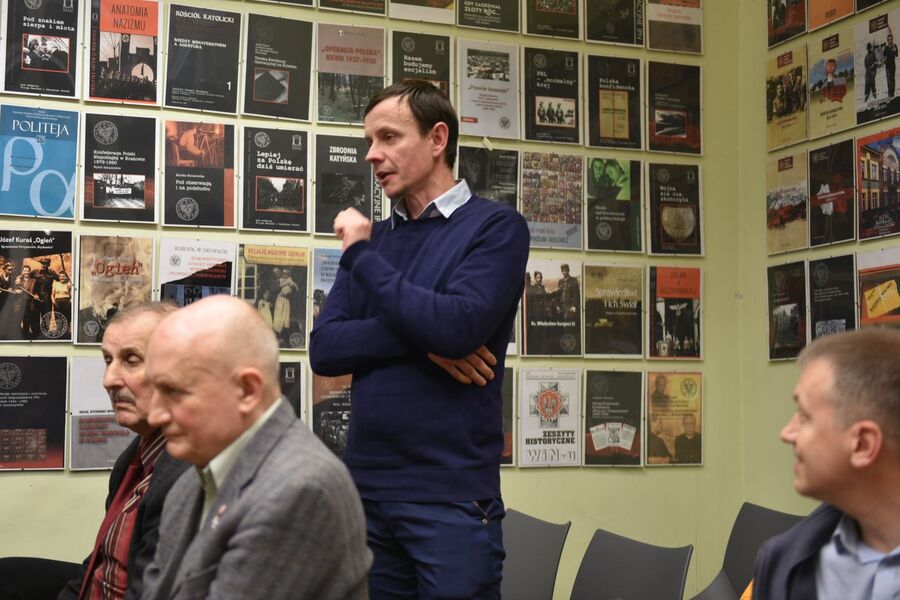 Spotkanie na „Przystanku Historia” IPN w Krakowie poświęcone słownikowi inteligencji polskiej w ZSRS. Fot. Roksana Szczypta-Szczęch