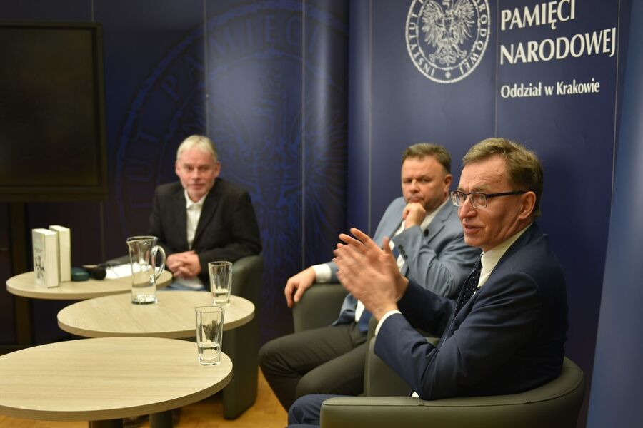 Spotkanie na „Przystanku Historia” IPN w Krakowie poświęcone słownikowi inteligencji polskiej w ZSRS. Fot. Roksana Szczypta-Szczęch