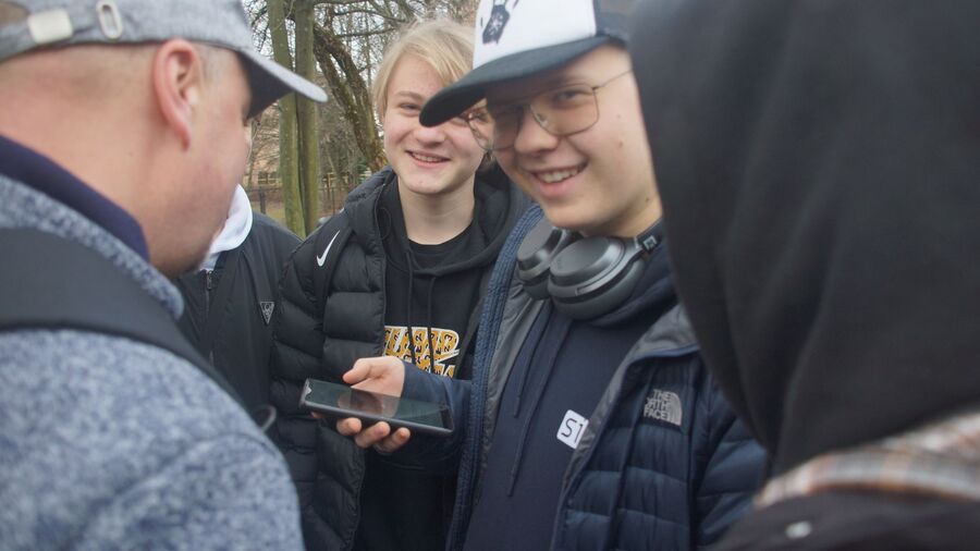 Gra miejska w Olkuszu. Fot. IPN