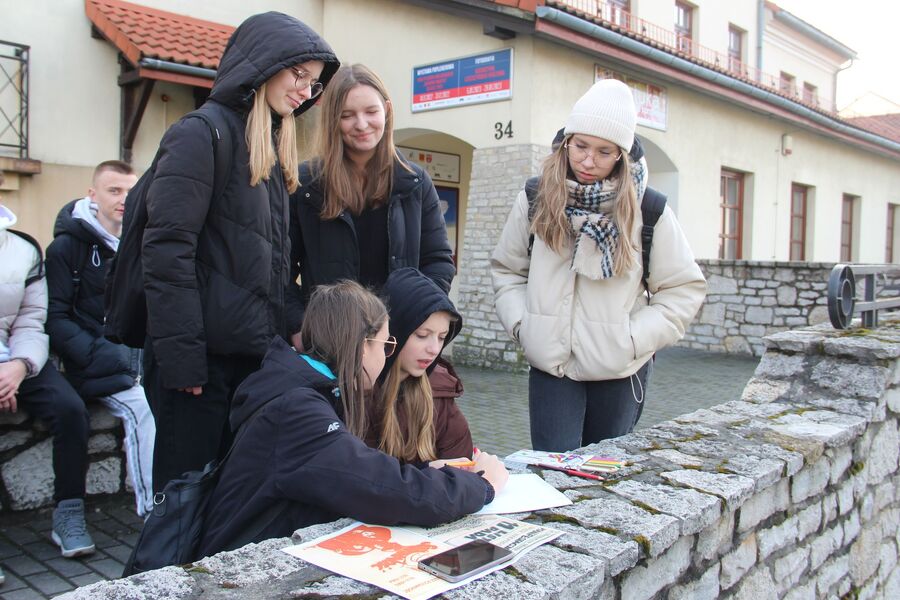 Gra miejska w Olkuszu. Fot. IPN