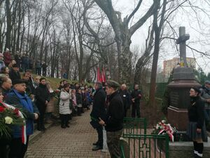 W Krakowie uczczono pamięć ofiar niemieckiej pacyfikacji na Dąbiu. Fot. IPN