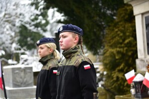 Krakowskie uroczystości ku czci powstańców styczniowych. Fot. Żaneta Wierzgacz (IPN)