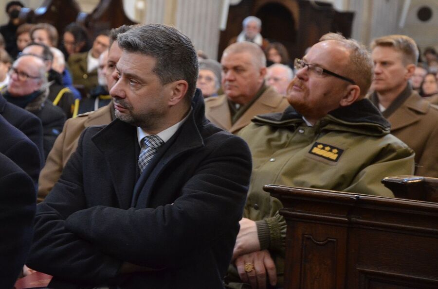 W Krakowie pochowano płk. prof. Wojciecha Narębskiego. Fot. Janusz Ślęzak (IPN)